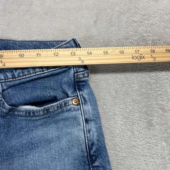 Levi's 511 Jeans Mens 28x32 Blue Slim Fit Med Wash Premium Denim Stretch Preppy - Picture 9 of 13